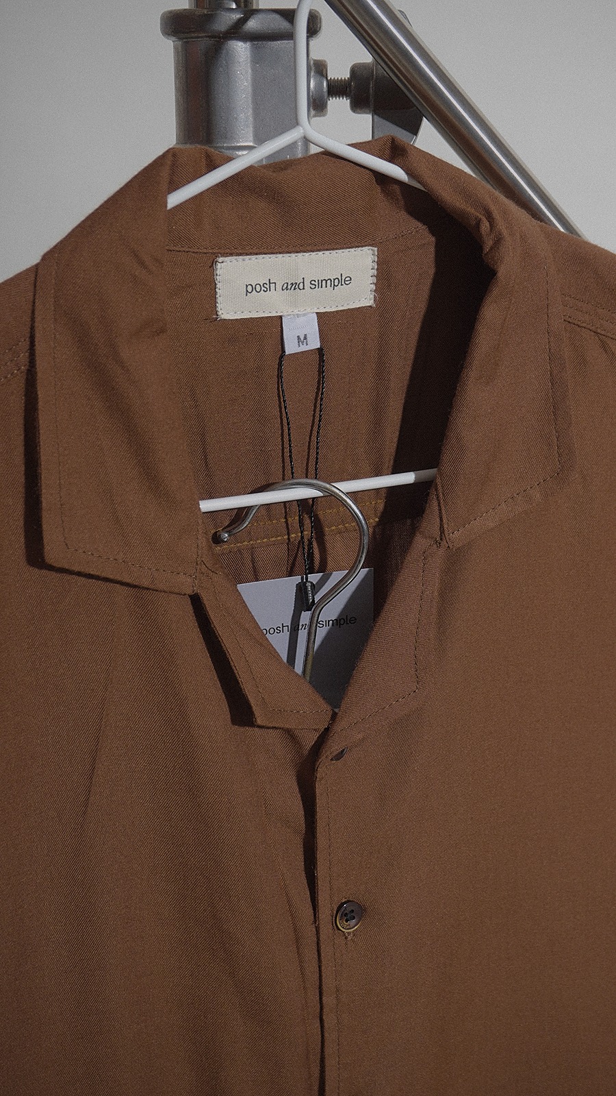 Its A Simple Shirt - Brown - Image 6