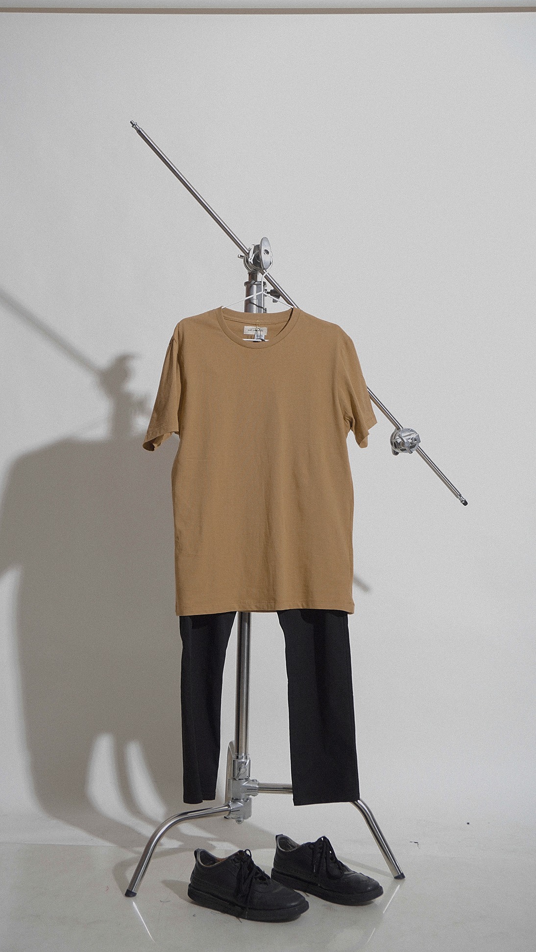Plain and Simple T Shirt - Brown - Image 5