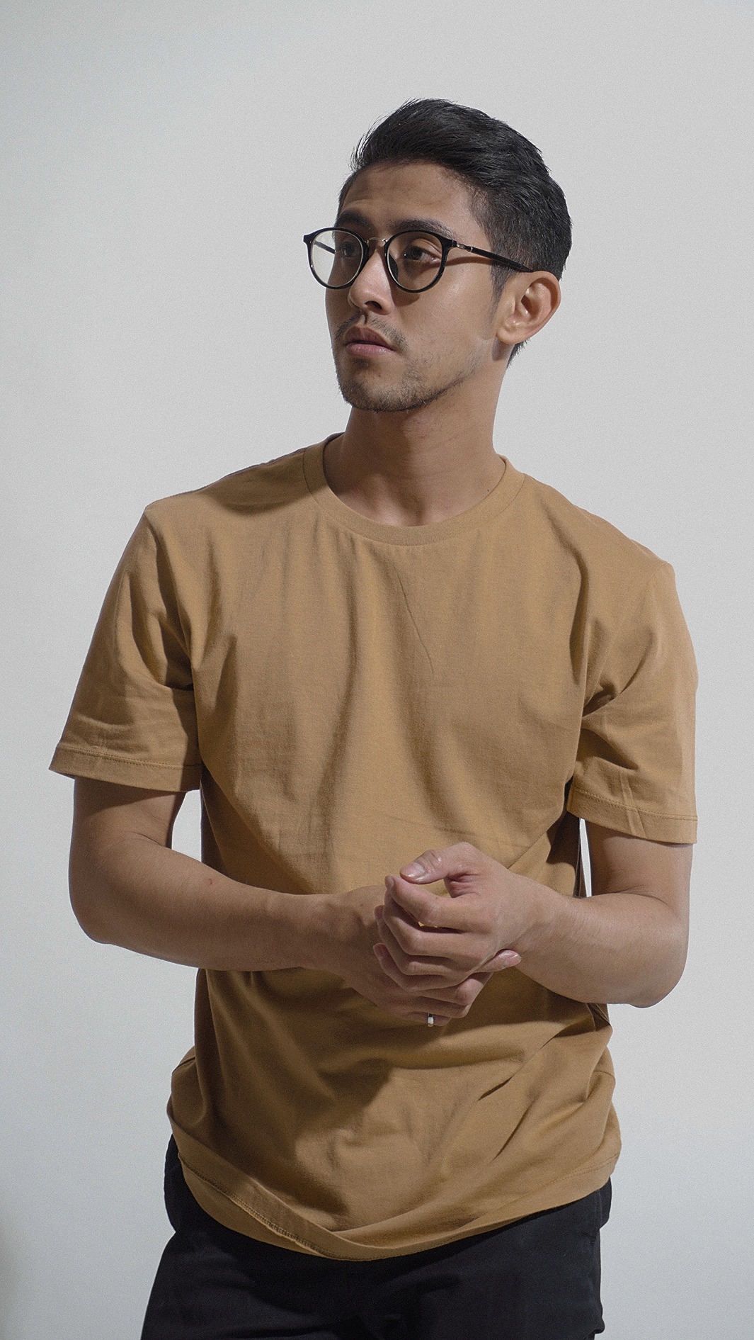 Plain and Simple T Shirt – Brown