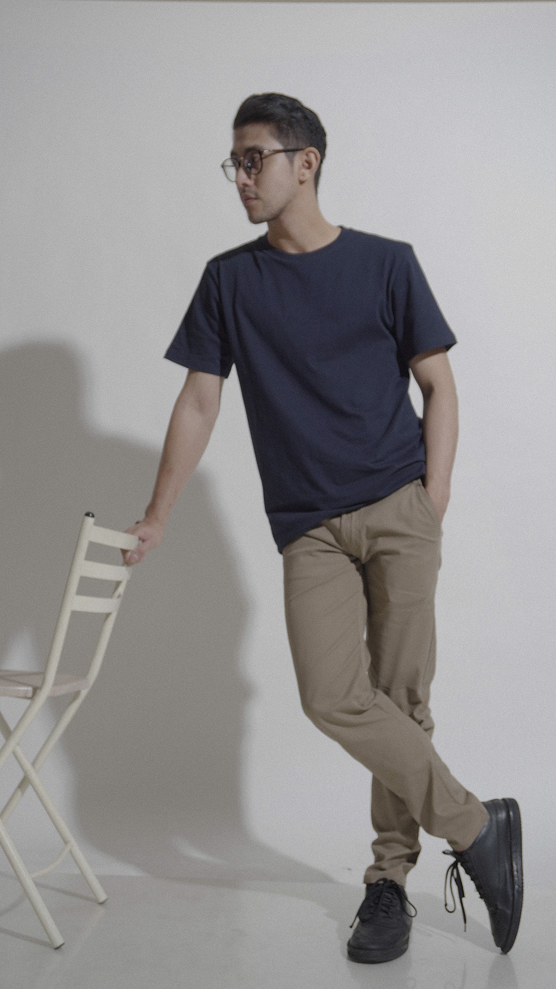 Plain and Simple T Shirt – Navy
