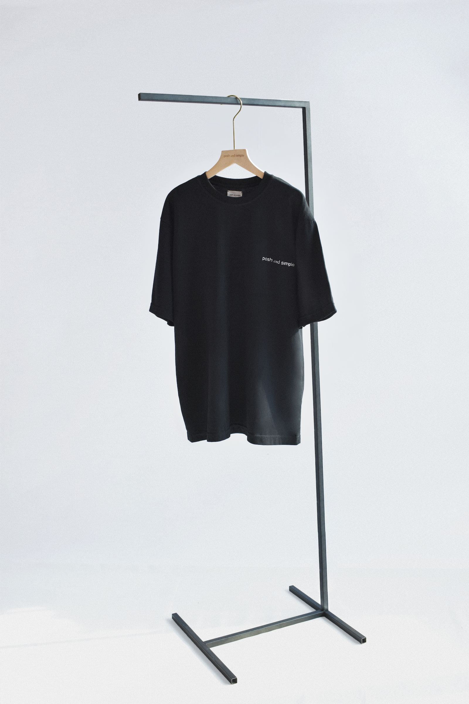 Signature Logo Relaxed Fit Text Print T Shirt - Black - Image 6