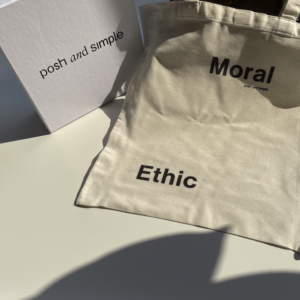 Gift Tote Bag Signature POSH AND SIMPLE