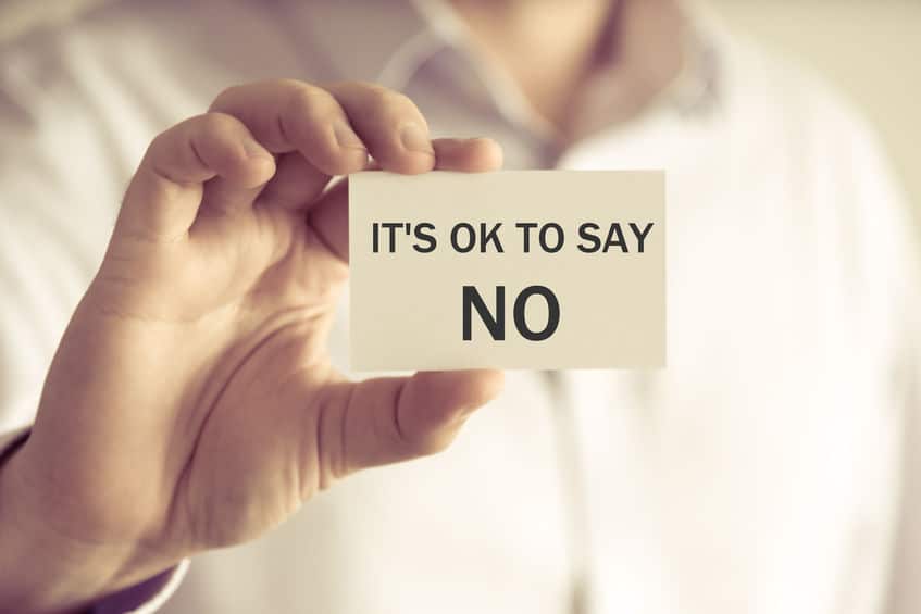 How to Set Boundaries by Saying No Wisely